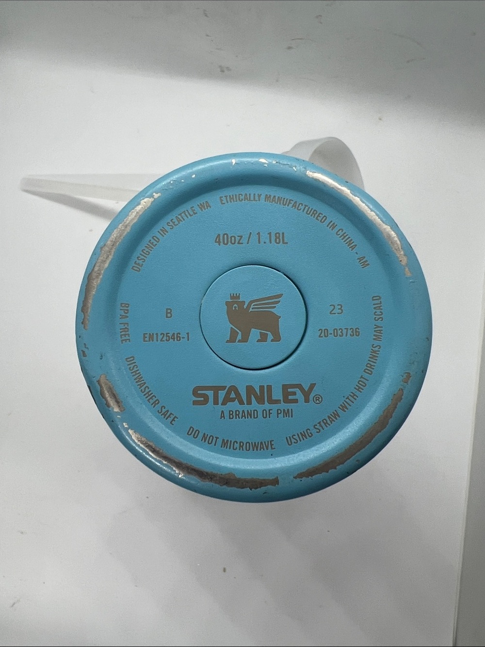 Stanley Cup 40oz Quencher Tumbler Preowned - Picture 5 of 7